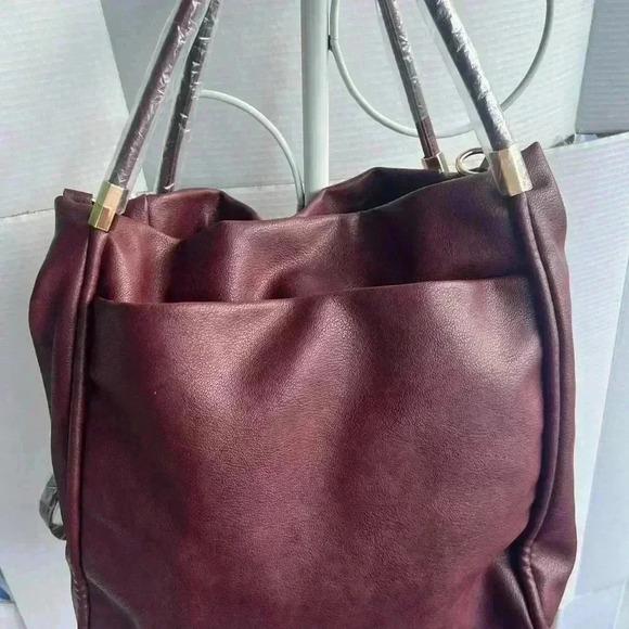 Brand New with tags Urban Expressions Burgundy Hobo - Picture 5 of 8